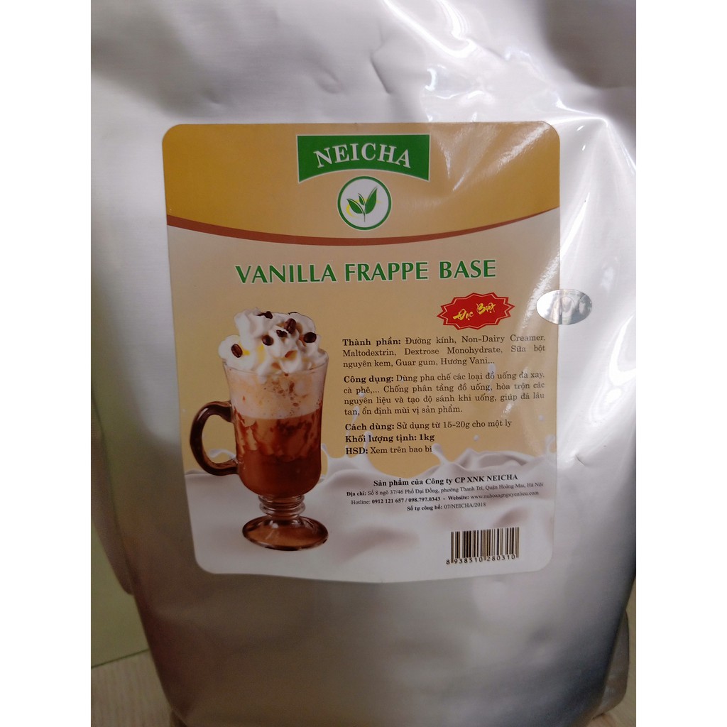 Bột Mix Neicha-Vanilla frappe base