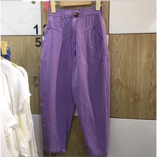 Quần baggy tím ZR (SẴN L)