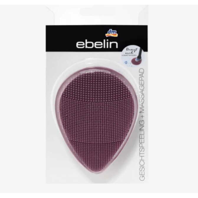 Miếng rửa mặt Silicon Ebelin Đức bền &amp; sạch sâu lỗ chân lông, màu ngẫu nhiên - Shop Viloet
