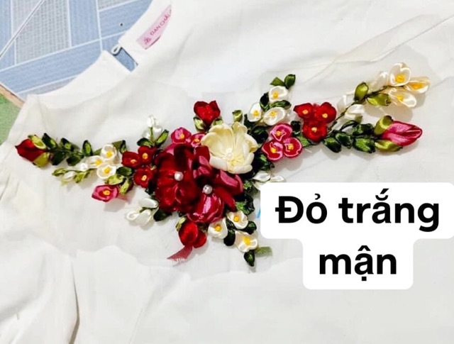 Cúc ruy băng đính áo dài đầm váy | BigBuy360 - bigbuy360.vn