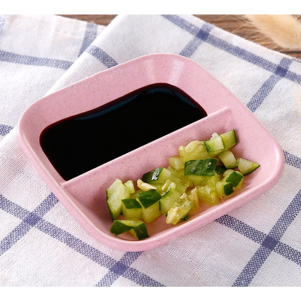 Chén gia vị hai ngăn an toàn đơn giản tinh tế