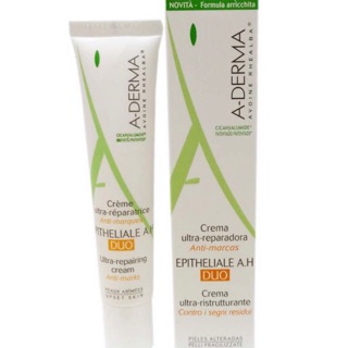 KEM LIỀN SẸO, DƯỠNG ẨM, LÀM DỊU DA A-DERMA EPITHELIALE A.H DUO ULTRA REPAIRING CREAM 40ml