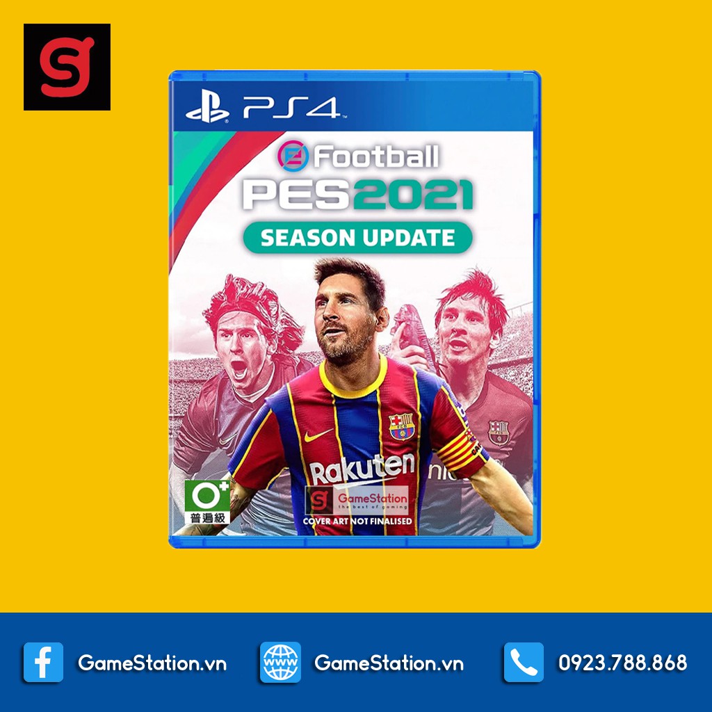 Đĩa Game PS4: PES 2021 Season Update Cho Máy PS4 (Bản Full)