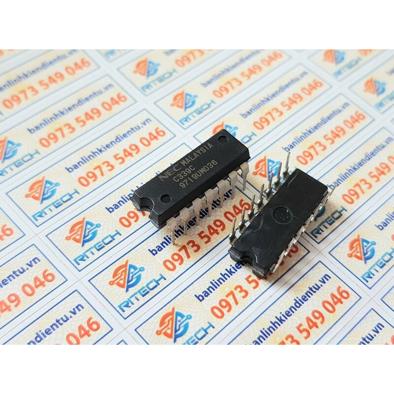 [Combo 3 chiếc] UPC339C C339C DIP-14 IC