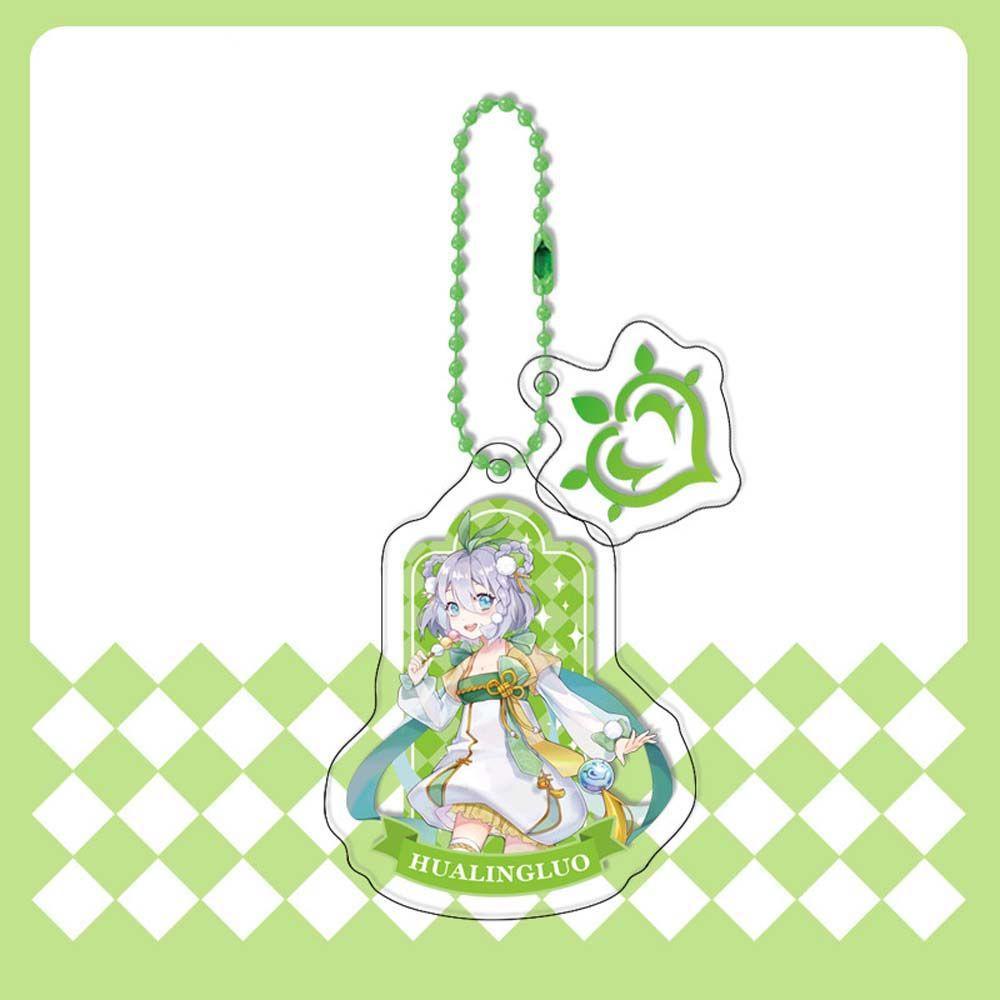 Móc Khóa Bằng Acrylic Hình Anime Gorou Yaemiko Venti Dễ Thương