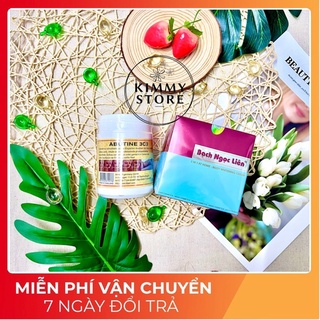 combo kem bạch ngọc liên và kem abutine 3c3