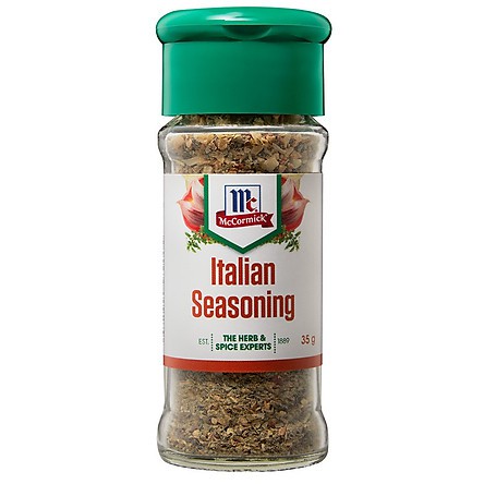 Gia vị tẩm ướp lá thơm hỗn hợp kiểu Ý McCormick Italian Seasoning 35g