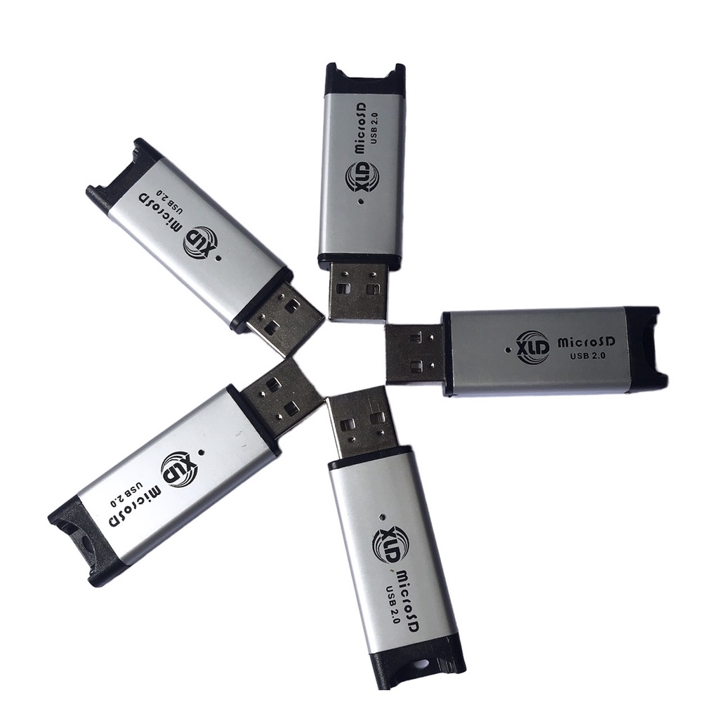 Đầu USB Đọc Thẻ Đa Năng All In One Tốc Độ Đọc Ổn Định Đọc Các Loại Thẻ SD MicroSD M2 Memorystick Duo