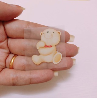 Sticker ủi, hình ủi, patch ủi hình gấu (Phụ liệu may vá trang trí quần áo may mặc, Handmade, DIY)
