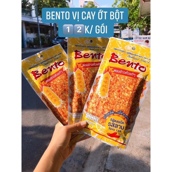 mực bento gói 24gam và 20g