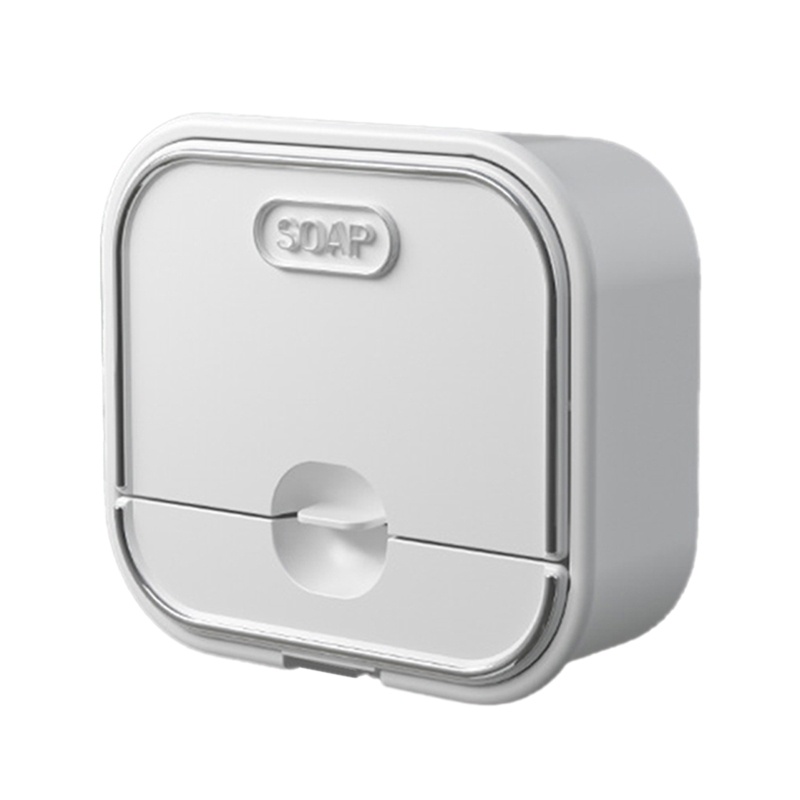 Hộp Đựng Xà Phòng Nắp Lật Gắn Tường Tiết Kiệm Không Gian