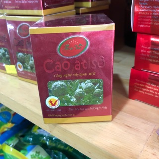 Cao atiso đặc sấy lanh