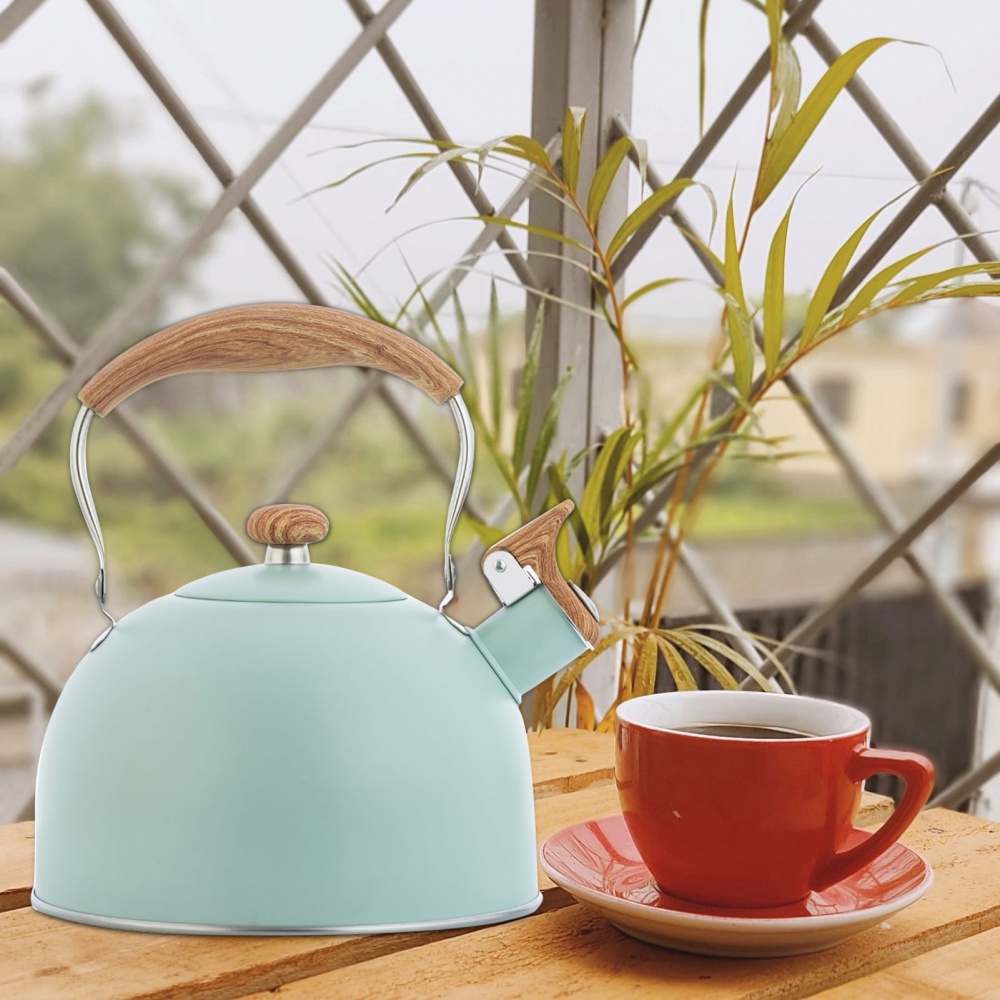 Ấm Đun Nước Bằng Thép Không Gỉ 2.5L