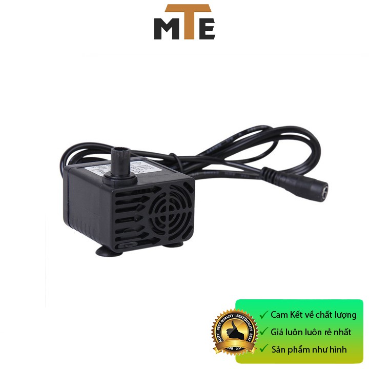  Bơm chìm mini 6-12V 4-5W DC-808 bơm tiểu cảnh, bể cá, điều hòa nước