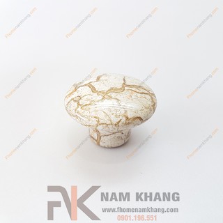 Núm cửa tủ sứ vân NK044 (Màu Sứ)