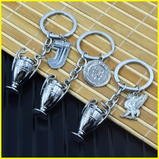 Móc khoá cup inox kèm logo đội bóng Real Barca Chelsea Arsenl