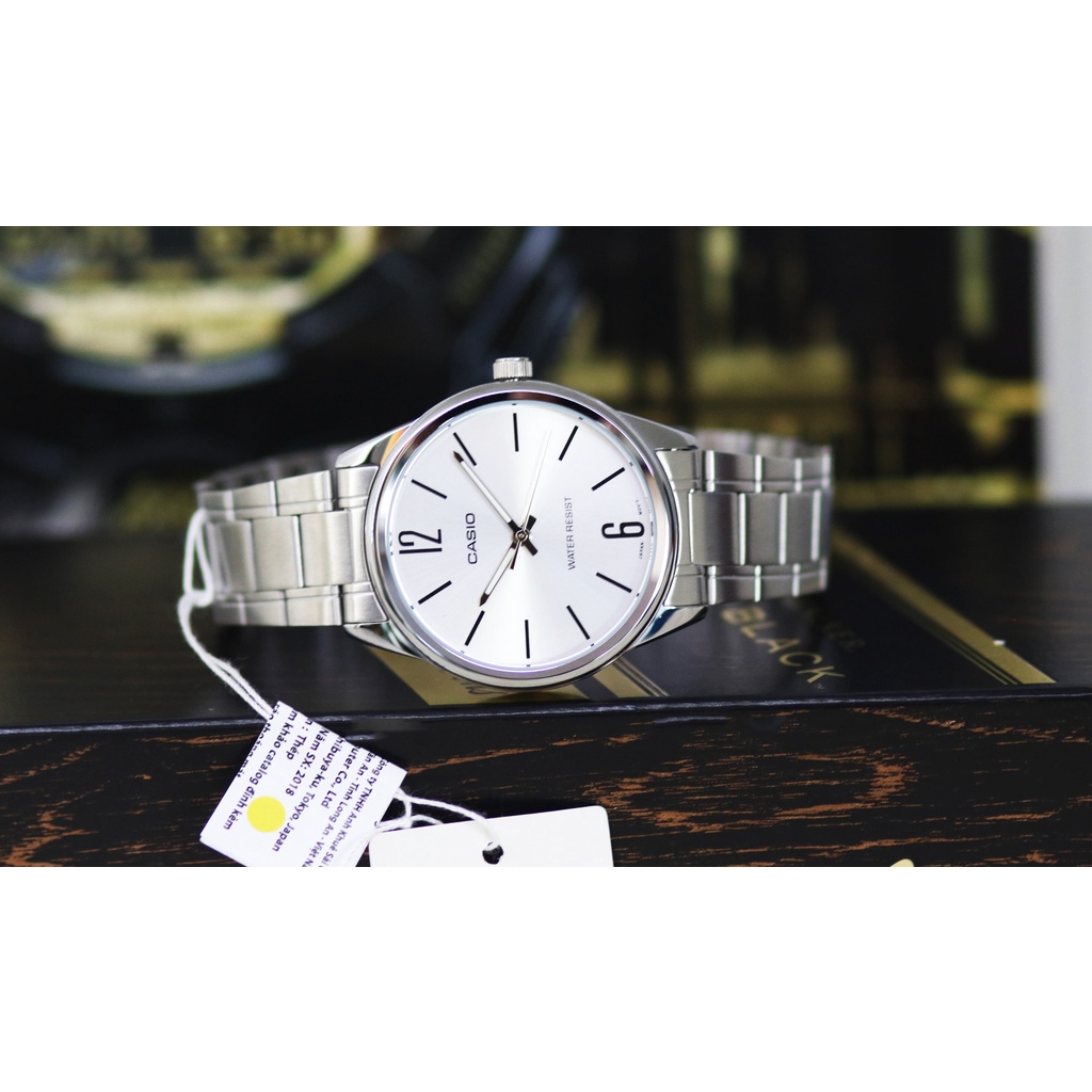 Đồng hồ nữ dây kim loại Casio Anh Khuê LTP-V005D-7BUDF