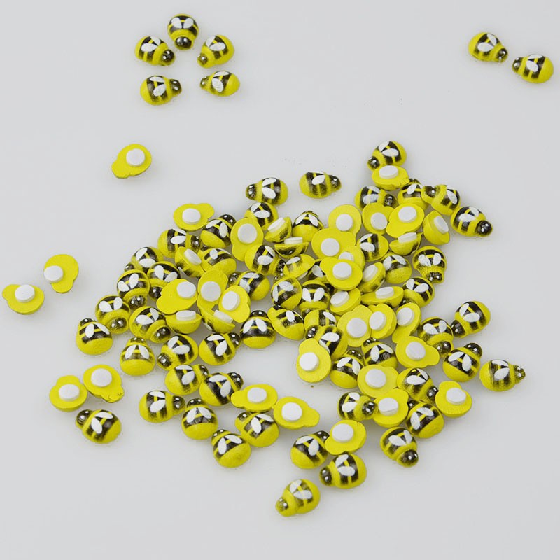 Set 100 sticker dán tường &amp; cửa tủ lạnh hình con ong