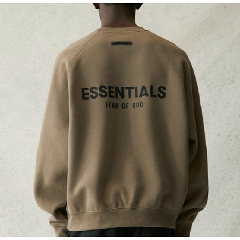 Áo tay dài form rộng cổ tròn in họa tiết chữ trẻ trung dành cho unisex