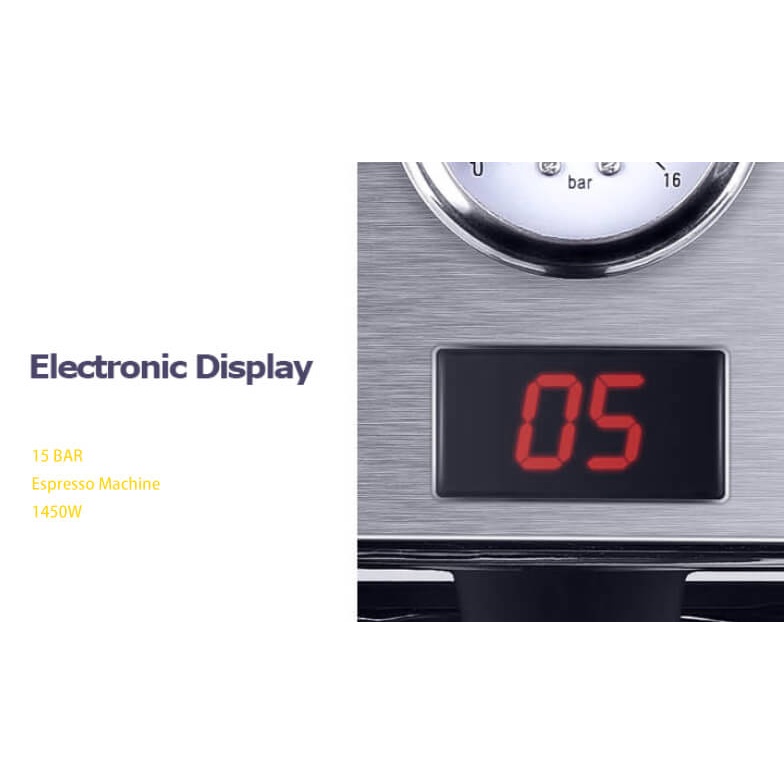 Bộ máy pha cà phê LaCasa CRM 3605E và LC 017