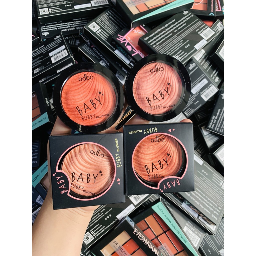 Má Hồng ODBO OD150 Baby Bubby Blusher