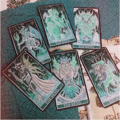 Bộ bài Trionfi della Luna Tarot Aquadoxical Pips Edtion
