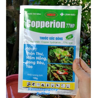 01 Gói COPPERION 77WP Trừ Thán Thư, Nấm Hồng, Rong Rêu, Tảo