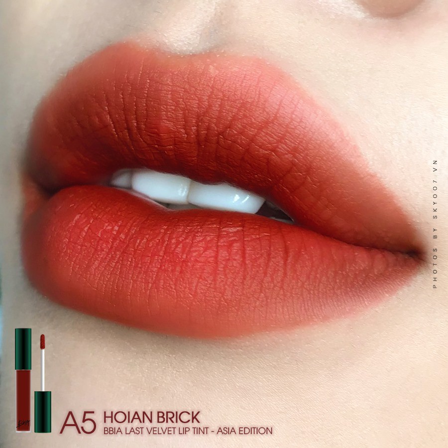 Son kem lì Bbia Last Velvet Lip Tint ASIA EDITION- A5 Hoian Brick | BigBuy360 - bigbuy360.vn