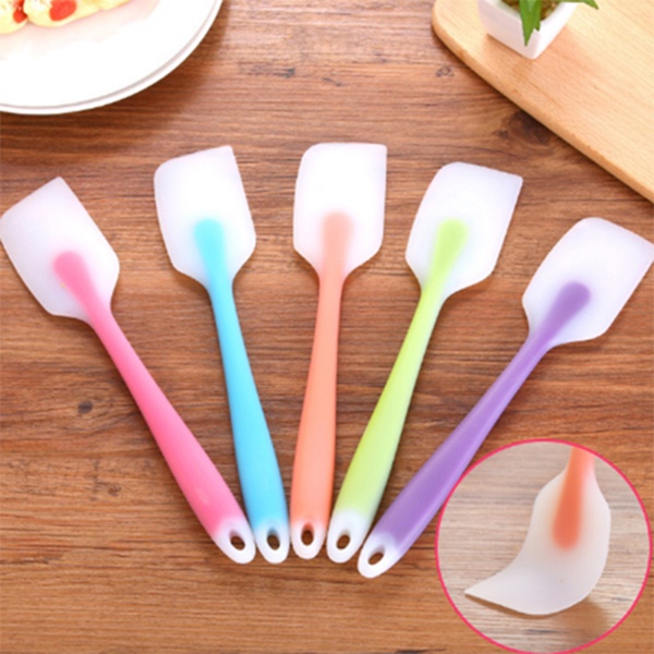 Vét bột spatula silicone đúc dài lưỡi trong 28cm