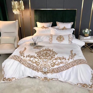 Bộ chăn ga lụa 40s hoàng gia