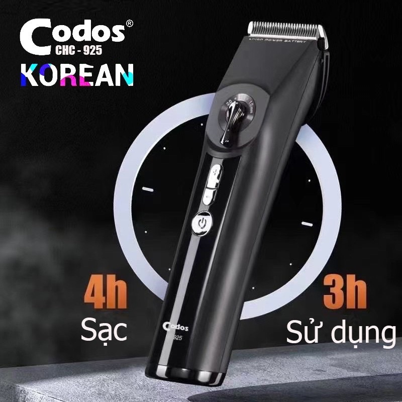 Tông Đơ Cắt Tóc ⚡Hàng Cao Cấp⚡ Tông Đơ Codos CH 925 Chuyên Nghiệp Cho Thợ Tóc, Barbershop