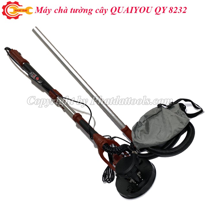 Máy chà tường cây QUAIYOU QY8232-Hàng nội địa cao cấp chính hãng-Bảo hành 6 tháng-Tặng kèm 10 tờ giấy nhám D230