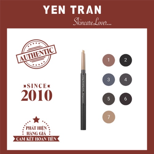 Chì Kẻ Chân Mày Innisfree Auto Eyebrow Pencil 0.3g