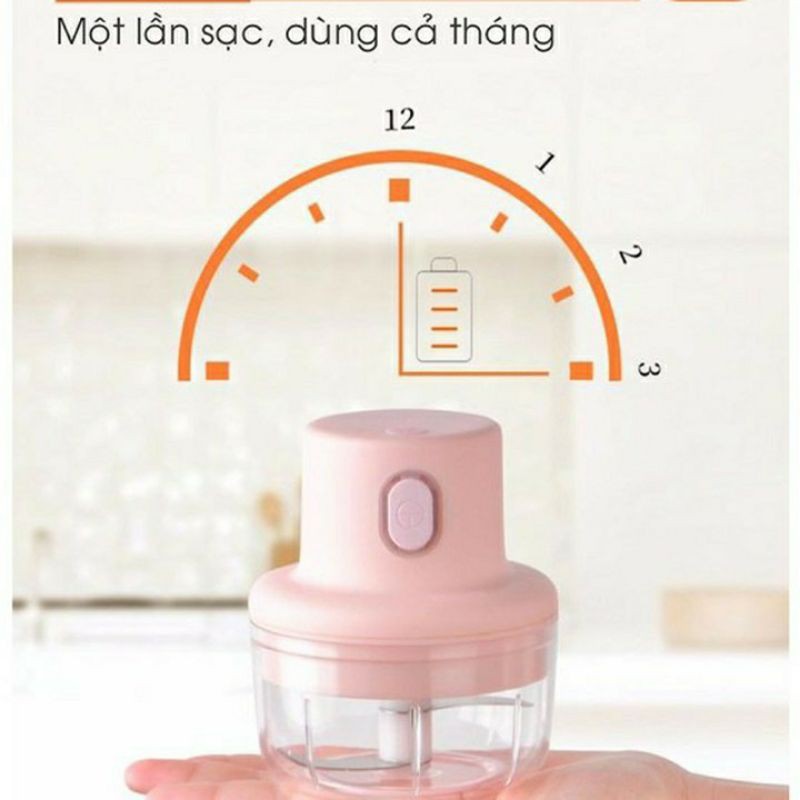 MÁY XAY CẦM TAY MINI ĐA NĂNG, THỂ TÍCH 250ML