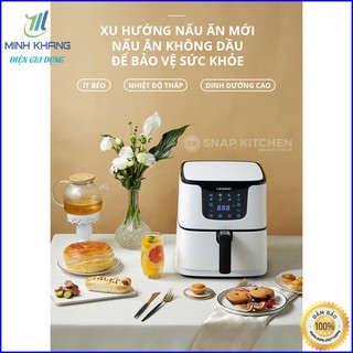 Bảo hành 12 tháng Nồi chiên không dầu điện tử Liven 5.5 Lít Cảm ứng LCD công nghệ Mỹ (U.S.A)
