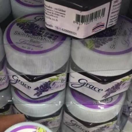 Dầu Cù Là Giúp Ngủ Ngon Ngon, Thư Giãn GRACE Skin Nourishing Balm Lavender 20g - Thái Lan