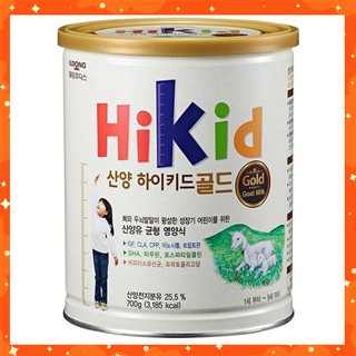 Sữa dê hikid nội địa hàn quốc, hộp 700gr