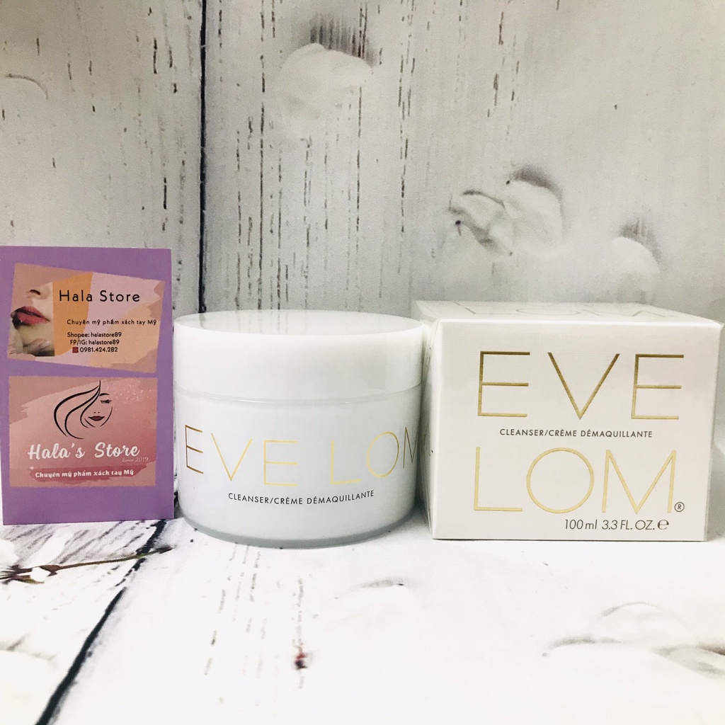 Eve Lom Kem rửa mặt kiêm tẩy trang cao cấp Eve Lom Cream Cleanser 100ml