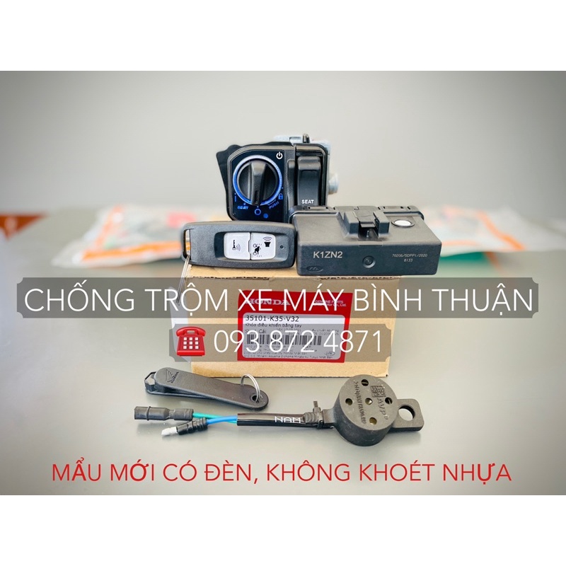 Khoá Smartkey Honda mẫu mới 2021, cho các dòng xe AB, Vision, Vario, WinnerX, Lead, SH mode