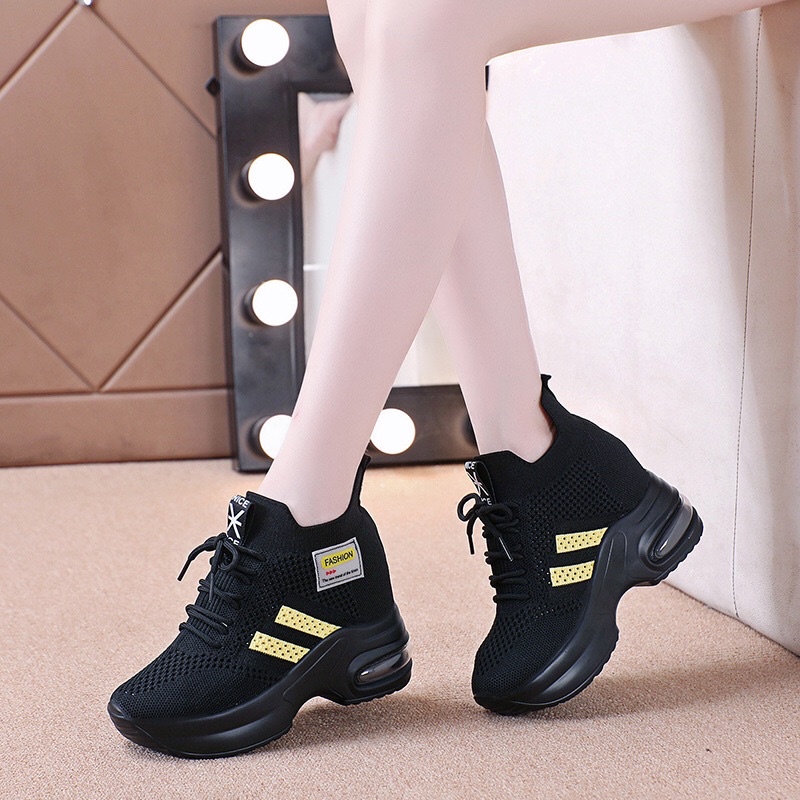 Giầy thể thao nâng gót 9 f giầy đế siêu nhẹ