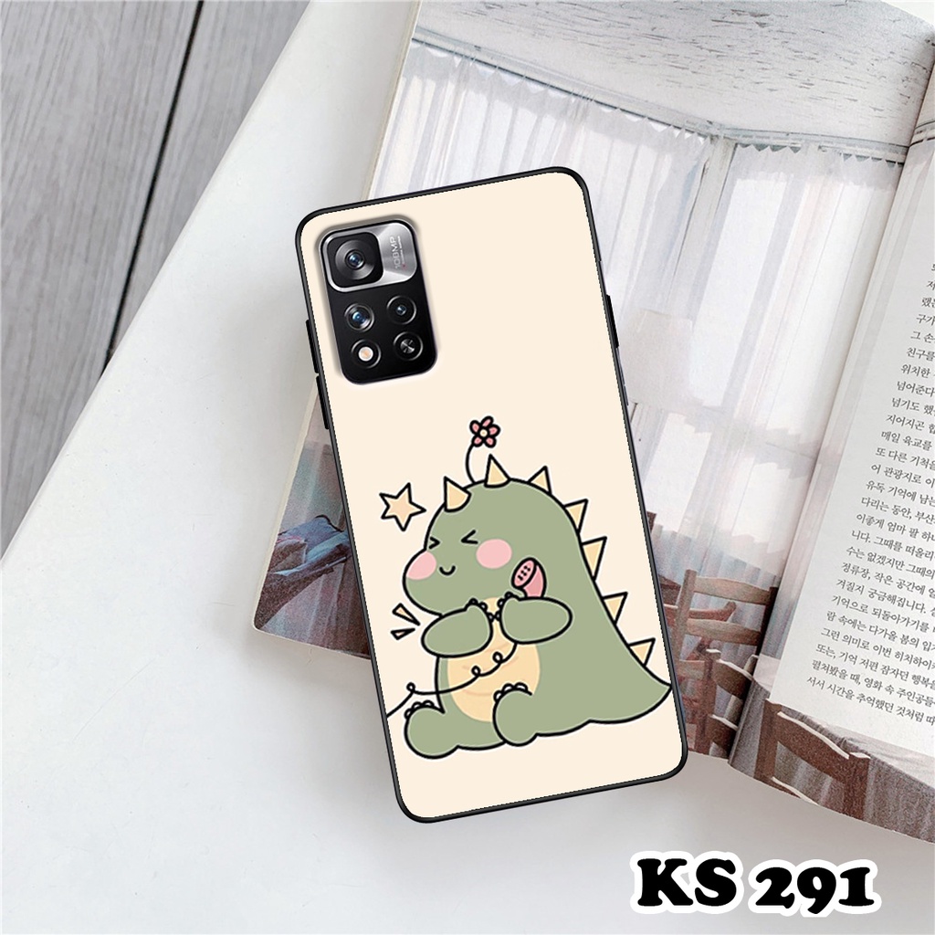 Ốp lưng Redmi Note 11 5G - Redmi Note 11 Pro 5G Bản Trung Quốc - Ốp in hình khủng long,dinosaur dễ thương