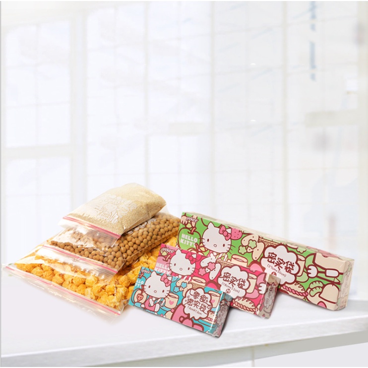 Túi Zip Trong Suốt Bảo Quản Thực Phẩm Trong Tủ Lạnh Tái Sử Dụng Được Cho Nhà Bếp