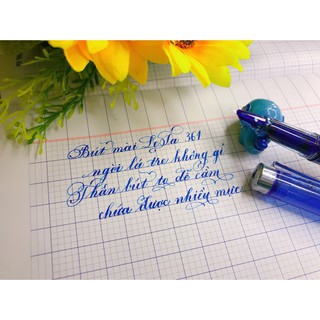 🌷 Bút LeTa 361 ngòi lá tre thanh đậm không gỉ