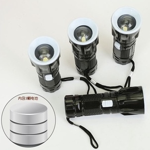 Đèn pin LED xoay điều chỉnh độ sáng - Đèn pin Mini bỏ túi 🍉Duashop🍉