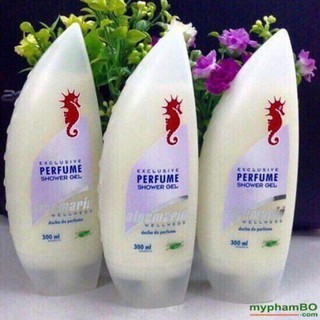 Sữa tắm Hương nước hoa Cá ngựa Algemarin Perfume Shower Gel 300ml
