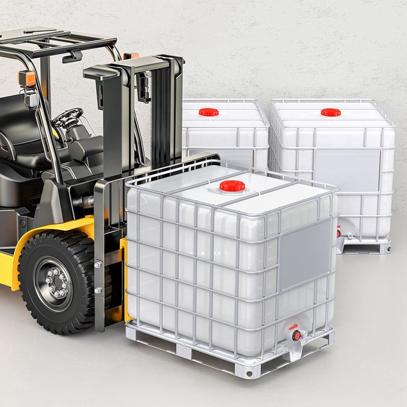 Set 2 Nắp Đậy Bình Chứa Nước IBC Bằng Nhựa Kèm Vòng Đệm