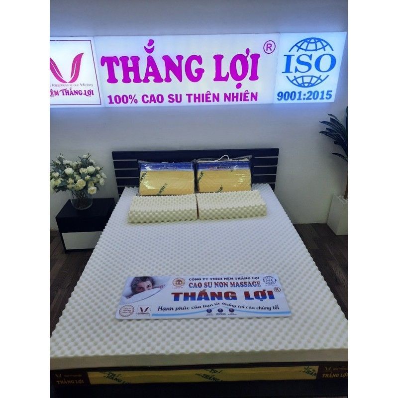 Nệm cao su non massge Thắng Lợi dày 10cm