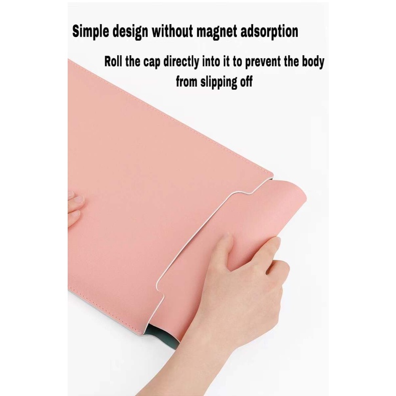 Túi da PU đựng máy tính xách tay nhiều màu tùy chọn 11/13/15 inch