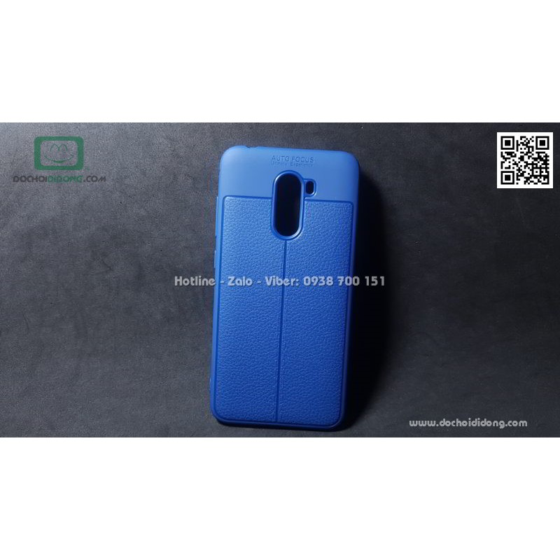 Ốp lưng Xiaomi Pocophone F1 Auto Focus dẻo lưng da