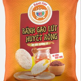 Combo 5 gói Bánh gạo lứt huyết rồng vị cốm mật ong